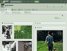 Tablet Screenshot of prep-phrase.deviantart.com
