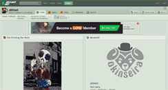 Desktop Screenshot of okinsei.deviantart.com