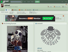 Tablet Screenshot of okinsei.deviantart.com