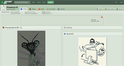 Desktop Screenshot of presence-iii.deviantart.com