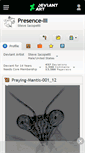 Mobile Screenshot of presence-iii.deviantart.com
