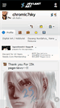 Mobile Screenshot of chromic7sky.deviantart.com