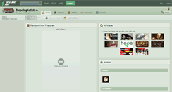 Desktop Screenshot of bleedingartists.deviantart.com