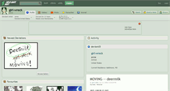 Desktop Screenshot of girl-wreck.deviantart.com