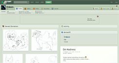 Desktop Screenshot of drakara.deviantart.com