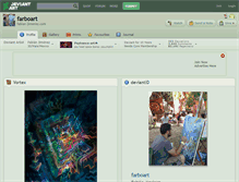 Tablet Screenshot of farboart.deviantart.com