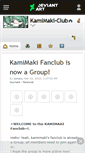 Mobile Screenshot of kamimaki-club.deviantart.com