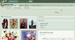 Desktop Screenshot of fatal-fury-club.deviantart.com