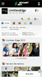 Mobile Screenshot of limitlessedge.deviantart.com