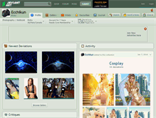 Tablet Screenshot of ecchikun.deviantart.com