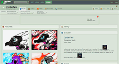 Desktop Screenshot of cynderfans.deviantart.com