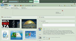 Desktop Screenshot of mrnk.deviantart.com