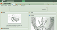 Desktop Screenshot of frostysharkspain.deviantart.com