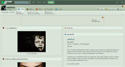 Desktop Screenshot of nickilroy.deviantart.com