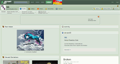 Desktop Screenshot of hfc.deviantart.com