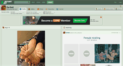 Desktop Screenshot of da-feet.deviantart.com