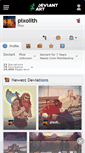 Mobile Screenshot of pixolith.deviantart.com
