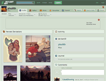 Tablet Screenshot of pixolith.deviantart.com