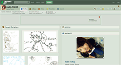 Desktop Screenshot of karii-t0r3z.deviantart.com