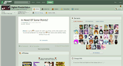 Desktop Screenshot of digital-pixelartists.deviantart.com