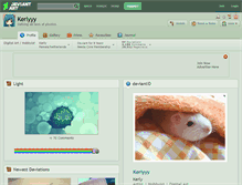 Tablet Screenshot of kerlyyy.deviantart.com