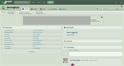 Desktop Screenshot of dancinggirplz.deviantart.com