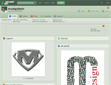 Tablet Screenshot of muratgultekin.deviantart.com