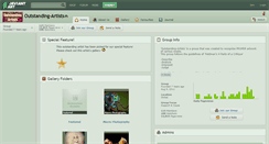 Desktop Screenshot of outstanding-artists.deviantart.com
