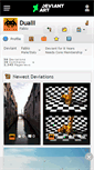 Mobile Screenshot of dualii.deviantart.com