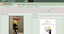 Desktop Screenshot of edward-x-winry.deviantart.com