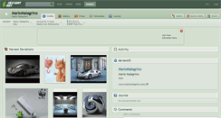 Desktop Screenshot of mariomalagrino.deviantart.com