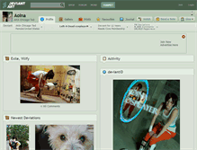 Tablet Screenshot of aoina.deviantart.com