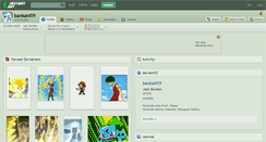 Desktop Screenshot of bankai459.deviantart.com