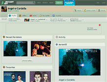 Tablet Screenshot of angel-x-cordelia.deviantart.com