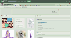 Desktop Screenshot of drownedmadness.deviantart.com