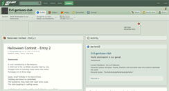 Desktop Screenshot of evil-geniuses-club.deviantart.com