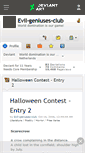 Mobile Screenshot of evil-geniuses-club.deviantart.com