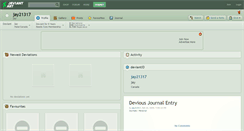 Desktop Screenshot of jay21317.deviantart.com