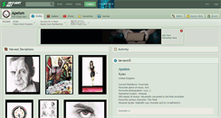 Desktop Screenshot of apeism.deviantart.com