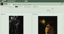 Desktop Screenshot of kaelngu.deviantart.com