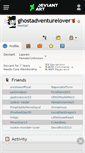 Mobile Screenshot of ghostadventurelover.deviantart.com