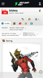 Mobile Screenshot of isisless.deviantart.com
