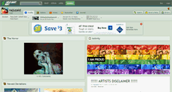 Desktop Screenshot of najuzaid.deviantart.com