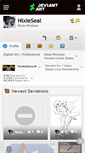 Mobile Screenshot of nixieseal.deviantart.com