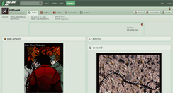 Desktop Screenshot of mithosn.deviantart.com