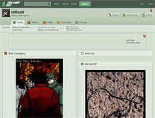 Tablet Screenshot of mithosn.deviantart.com