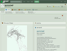 Tablet Screenshot of guymontag5.deviantart.com