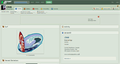 Desktop Screenshot of crmb.deviantart.com