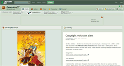 Desktop Screenshot of genevievegt.deviantart.com