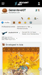 Mobile Screenshot of genevievegt.deviantart.com